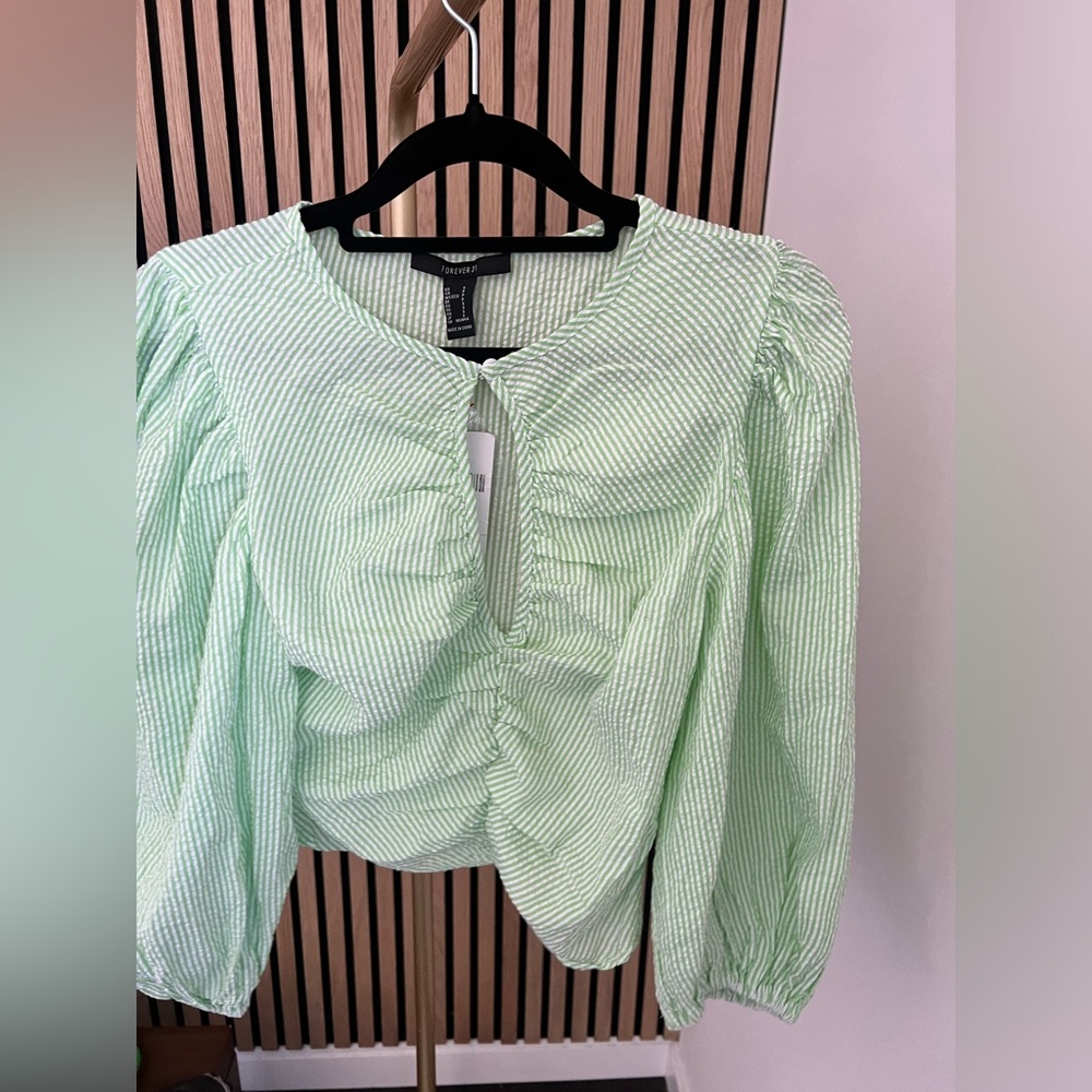 Mint Forever21 top